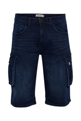11 Project Jeansshorts PRNordin Dunkelblau/Blau/Hellblau