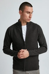 11 Project Strickjacke PRBalin Dunkelgrau/Schwarz/Grau/Braun