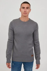 11 Project Strickpullover PRNoel Grau/Dunkelgrau/Hellgrau