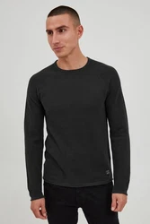 11 Project Strickpullover PRDacio Schwarz/Dunkelgrau