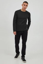11 Project Strickpullover PRDacio Schwarz/Dunkelgrau