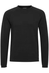 11 Project Strickpullover PRDacio Schwarz/Dunkelgrau