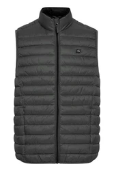 BLEND Weste 'Romsey' Dunkelgrau/Schwarz/Grau/Hellgrau