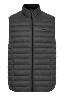 BLEND Weste 'Romsey' Dunkelgrau/Schwarz/Grau/Hellgrau