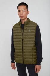 BLEND Weste 'Romsey' Dunkelgrün/Khaki