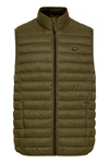 BLEND Weste 'Romsey' Dunkelgrün/Khaki