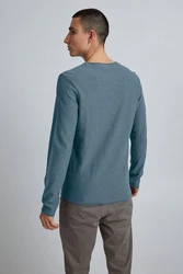 11 Project Strickpullover Style PRFriko Grau/Blau/Hellblau/Türkis