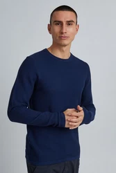 11 Project Strickpullover PRFrode Dunkelblau/Blau