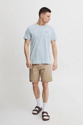 Blend T-Shirt Style BHBDinton Blau (5261)