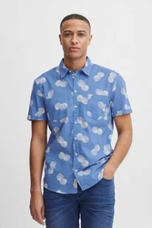 Blend Kurzarmhemd BHShirt Blau