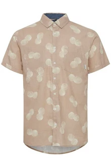 Blend Kurzarmhemd BHShirt Khaki/Beige/Braun Blend Kurzarmhemd BHShirt Khaki/Beige/Braun