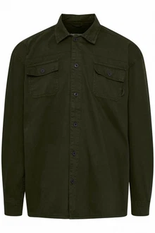 Blend Langarmhemd BHShirt Dunkelgrün/Khaki Blend Langarmhemd BHShirt Dunkelgrün/Khaki