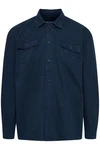Blend Langarmhemd BHShirt Hellblau/Blau/Dunkelblau