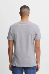 Blend T-Shirt BLEND BHNasir Grau/Hellgrau