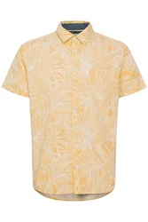 Blend Kurzarmhemd BHShirt Gelb/Beige/Braun