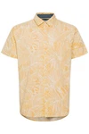 Blend Kurzarmhemd BHShirt Gelb/Beige/Braun
