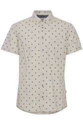 Blend Kurzarmhemd BHShirt Grün/Hellblau/Creme/Weiß/Beige/Rot/Braun