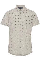 Blend Kurzarmhemd BHShirt Grün/Hellblau/Creme/Weiß/Beige/Rot/Braun