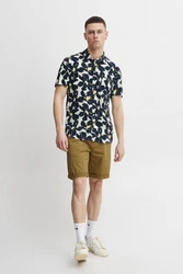 Blend Kurzarmhemd BHShirt Beige/Grün/Braun/Hellblau/Dunkelblau/Dunkelgrün