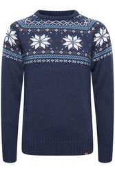 11 Project Strickpullover PRTimbro Hellblau/Dunkelblau/Blau