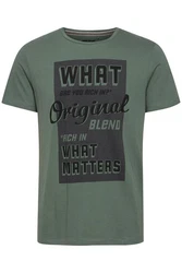 Blend T-Shirt BLEND BHTee Dunkelgrün/Grün