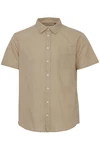 Blend Kurzarmhemd BHShirt Khaki/Beige/Dunkelgrün