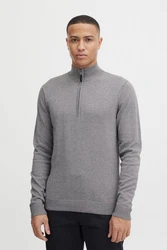 Blend Troyer Pullover Hellgrau/Grau/Dunkelgrau