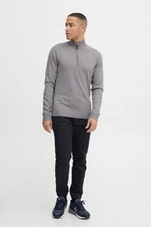 Blend Troyer Pullover Hellgrau/Grau/Dunkelgrau