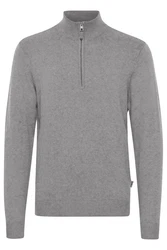 Blend Troyer Pullover Hellgrau/Grau/Dunkelgrau