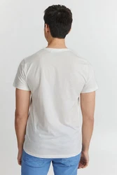 Blend T-Shirt BLEND BHTee Dunkelblau/Weiß/Lila/Creme/Grau/Beige
