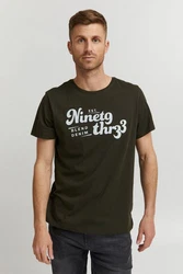 Blend T-Shirt BLEND BHTee Dunkelgrün/Grün/Lila/Khaki
