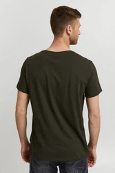 Blend T-Shirt BLEND BHTee Dunkelgrün/Grün/Lila/Khaki