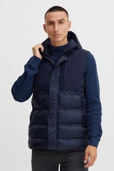 Blend Steppweste BHOuterwear Dunkelblau/Hellblau/Blau