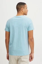 Blend T-Shirt BLEND BHTee Hellblau/Blau