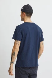 Blend T-Shirt BLEND BHTee Dunkelblau/Blau/Hellblau