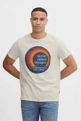 Blend T-Shirt BLEND BHTee Creme/Khaki/Beige