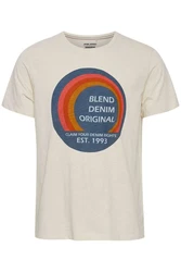 Blend T-Shirt BLEND BHTee Creme/Khaki/Beige
