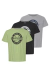 Blend T-Shirt BLEND BH3Pack Hellgrün/Grün/Dunkelgrün