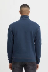 Blend Troyer Sweatshirt Dunkelblau/Blau