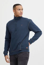 Blend Troyer Sweatshirt Dunkelblau/Blau