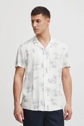 Blend Kurzarmhemd BLEND BHShirt Blau/Dunkelblau/Hellblau/Braun/Grün/Weiß/Creme/Türkis