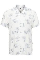 Blend Kurzarmhemd BLEND BHShirt Blau/Dunkelblau/Hellblau/Braun/Grün/Weiß/Creme/Türkis