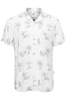 Blend Kurzarmhemd BLEND BHShirt Blau/Dunkelblau/Hellblau/Braun/Grün/Weiß/Creme/Türkis