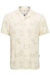 Blend Kurzarmhemd BLEND BHShirt Khaki/Beige