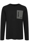 11 Project T-Shirt PRFrodin Schwarz/Dunkelgrau/Grau