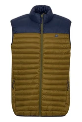 Blend Steppweste Waistcoat Dunkelgrün/Braun
