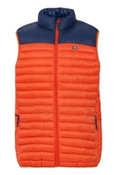 Blend Steppweste Waistcoat Rot/Orange