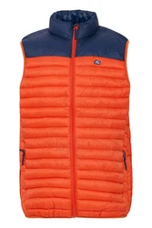 Blend Steppweste Waistcoat Rot/Orange