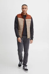 Blend Steppweste Waistcoat Bordeaux/Rot/Braun/Orange