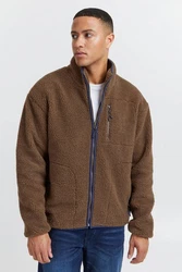 Blend Fellimitatjacke BHSweatshirt Braun/Khaki